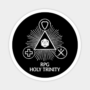 RPG Holy Trinity Tank Healer Damage Dealer DPS Magnet